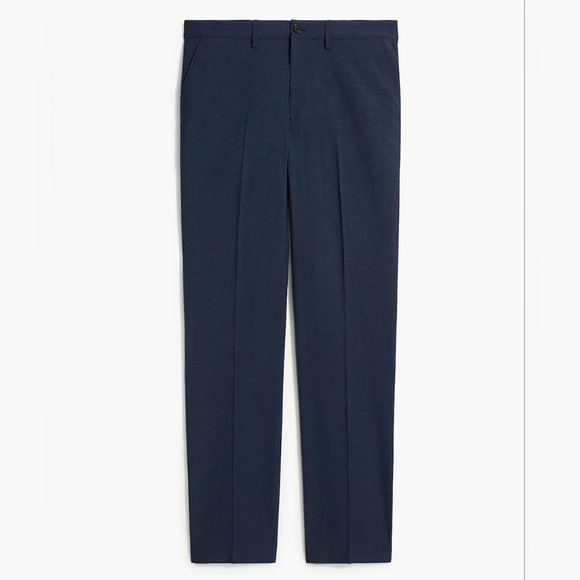 J.Crew Slim Fit Thompson performance suit pant Navy Blue Size 31x32 New - Picture 3 of 6